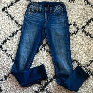 (21) True Religion “Jennie curvy skinny”